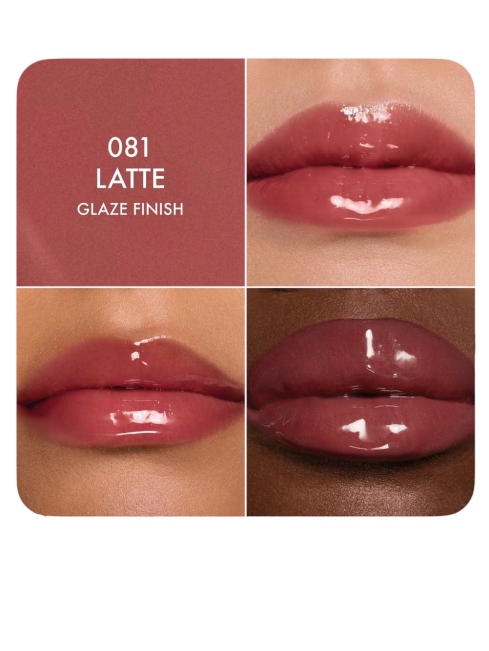 Dior Lip Addict Lip Glow Oil - 081 Latte Glaze - Picture 3 of 3